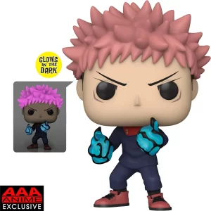 Jujutsu Kaisen Yuji Itadori Divergent Fist Glow-in-the Dark Funko Pop! Vinyl Figure #1376 - AAA Anime Exclusive