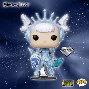 Black Clover Noelle (Valkyrie Armor) Diamond Glitter Funko Pop! Vinyl Figure #1421 - Entertainment Earth Exclusive