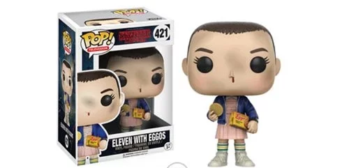 Stranger Things Eleven with Eggos Funko Pop! Vinyl Figure #421