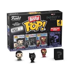 The Avengers The Infinity Saga Loki Funko Bitty Pop! Mini-Figure 4-Pack