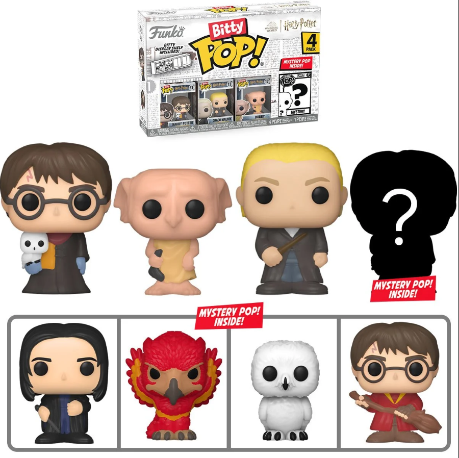 Harry Potter Harry Funko Bitty Pop! Mini-Figure 4-Pack